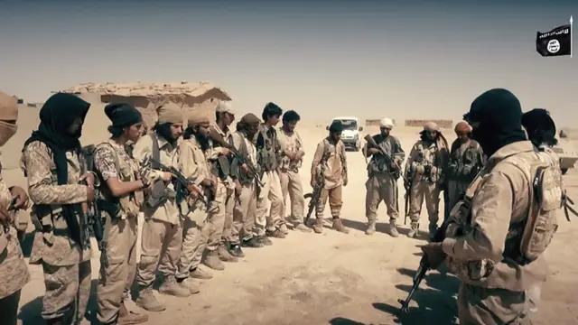 مسلحو تنظيم الدولة في الشرقاط