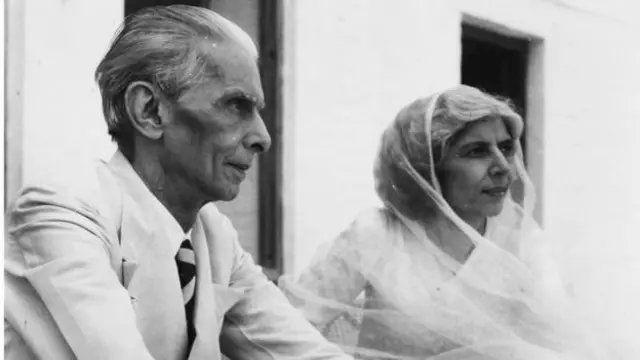 अपनी बहन फ़ातिमा के साथ मुहम्मद अली जिन्ना