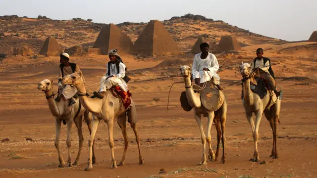 Pirámides en Sudán