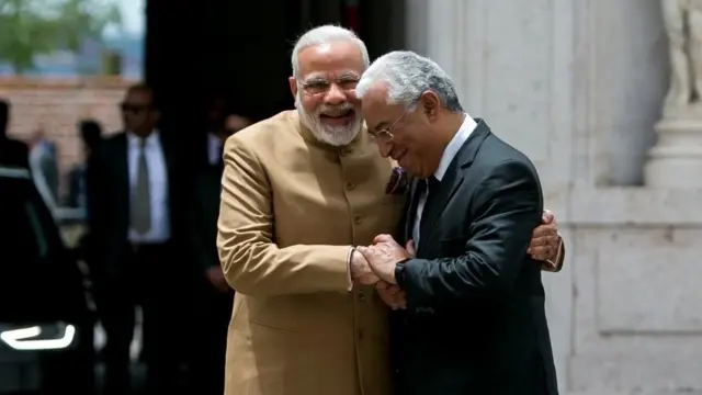 पीएम मोदी और एंटोनियो कोस्टा