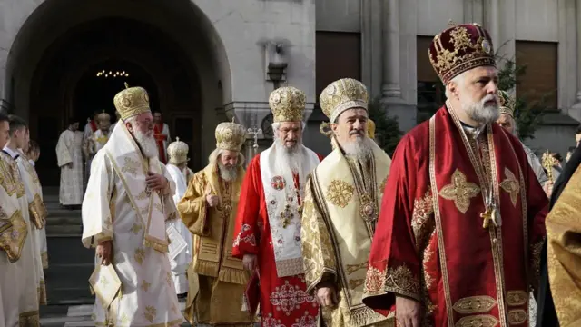 патријарх Порфирије, црква