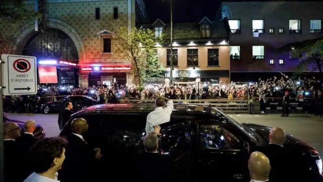 Obama, Trudeau, Montreal