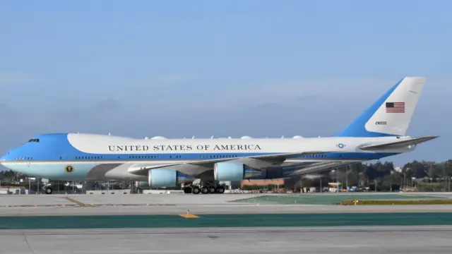 ટ્રમ્પ તેમના સત્તાવાર વિમાન 'ઍરફૉર્સ વન'માં ભારત પહોંચશે