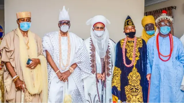 Awọn Ọba alaye ṣabẹwo si ilu Eko