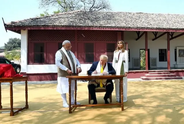 नरेंद्र मोदी, डोनाल्ड ट्रंप