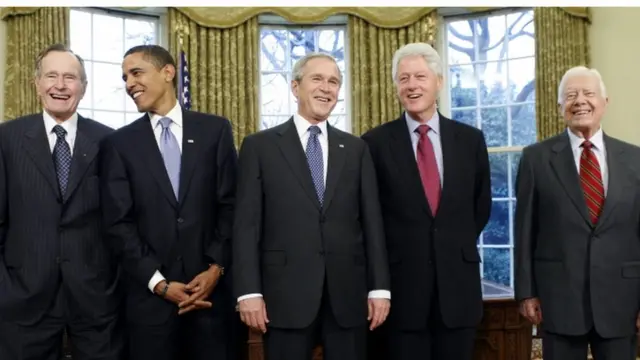美國前總統（2009年圖片）