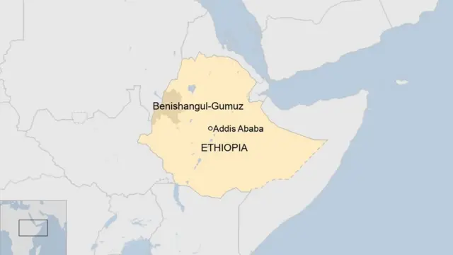 Ramani ya Benishangul-Gumuz