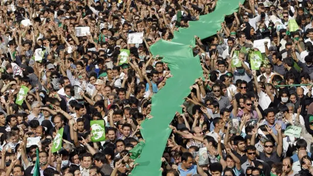 تظاهرات سکوت جنبش سبز