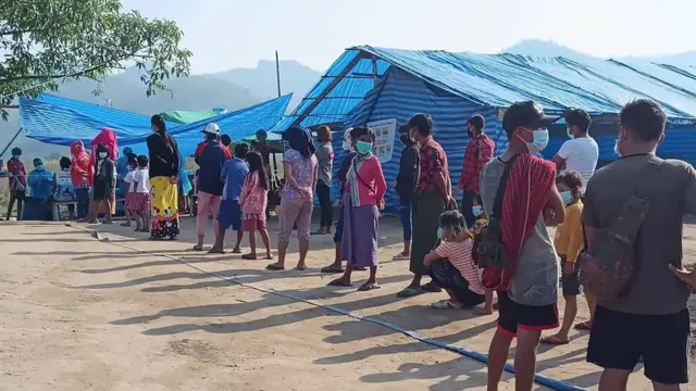 ကိုဗစ်မကူးအောင်နေထိုင်ရမယ့် အခြေခံကျန်းမာရေးအမူအကျင့်တွေကို လိုက်နာဖို့ စစ်ရှောင်တွေကို နှိုးဆော်ထားတယ်လို့ KNU ကျန်းမာရေးဘက်က ပြောပါတယ်