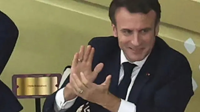 फ़्रांस के राष्ट्रपति इमैनुएल मैक्रों