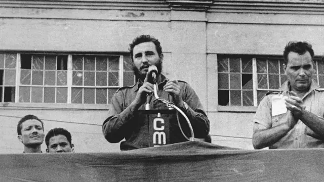 Fidel Castro en 1961.
