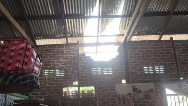 ကနီမှာ အရပ်သားနေအိမ်တွေပါ လက်နက်ကြီးနဲ့ပစ်ခံရ