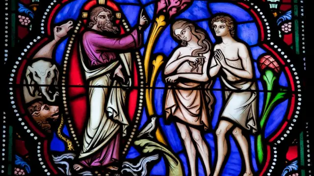 Витраж в соборе