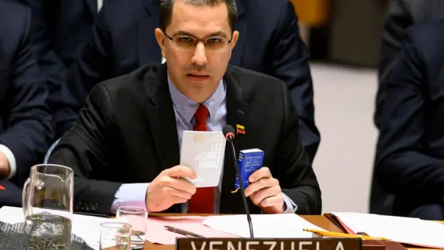 Jorge Arreaza, canciller de Venezuela