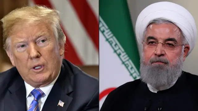 トランプ米大統領、イラン大統領と会う意欲示す - BBCニュース