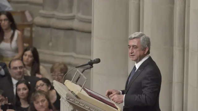 Ermənistan prezidenti Serj Sarkisyan