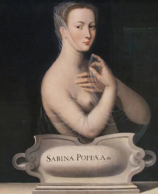 Popea Sabina, en este cuadro encontrado en la colección del Musée d'art et d'histoire