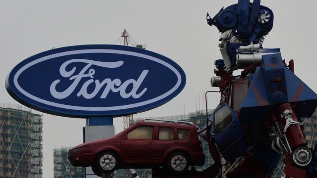 Un anuncio de Ford en China