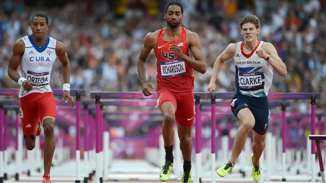 Орландо Ортега (на снимке крайний слева) выступал в составе кубинской сборной на Олимпиаде в Лондоне