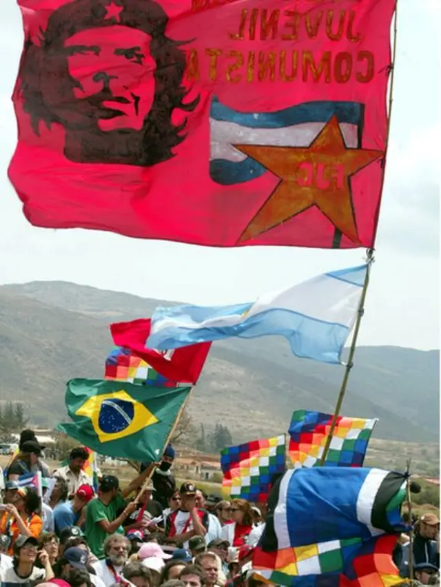 Seguidores del Che en Vallegrande