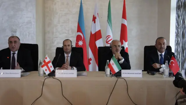 Azərbaycan, Türkiyə, İran və Gürcüstan xarici işlər nazirləri