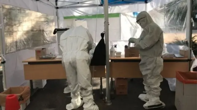 कोरोना, दक्षिण कोरिया