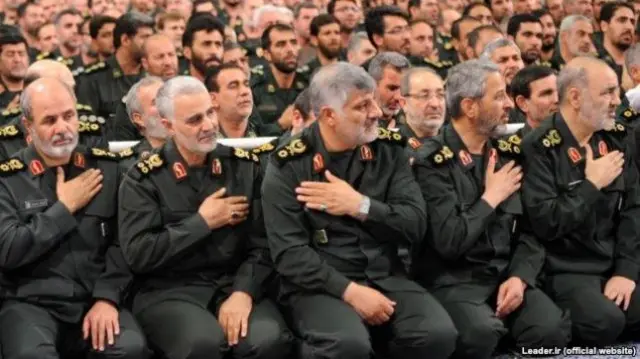 دیدار سپاه پاسداران با رهبر جمهوری اسلامی