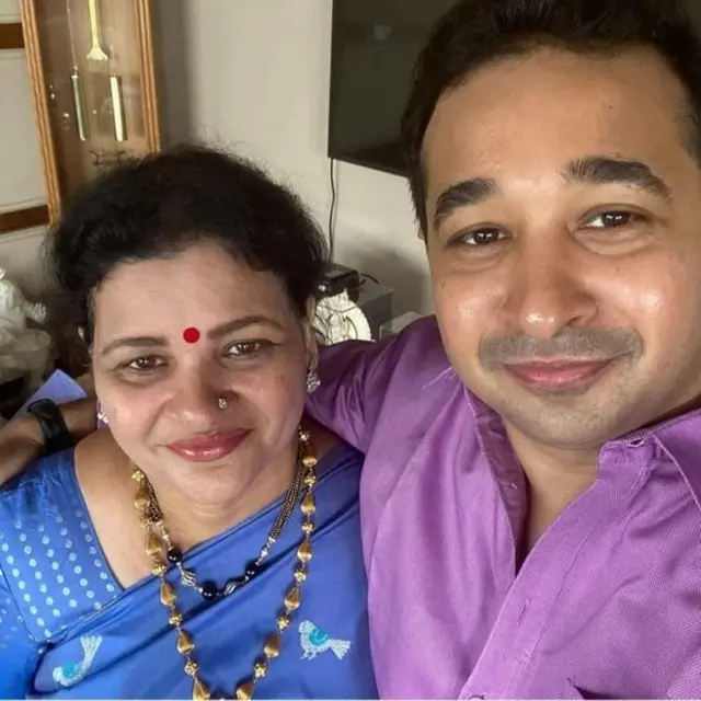 नितेश राणे, नीलम राणे