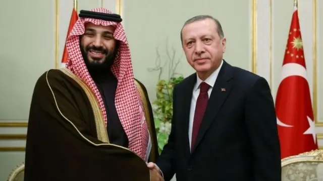 ਸਾਊਦੀ ਅਰਬ ਦੇ ਕ੍ਰਾਊਨ ਪ੍ਰਿੰਸ ਸਲਮਾਨ ਅਤੇ ਇਜ਼ਰਾਈਲ ਦੇ ਪ੍ਰਧਾਨ ਮੰਤਰੀ ਬੈਂਜਿਮਨ ਨੇਤਨਯਾਹੂ