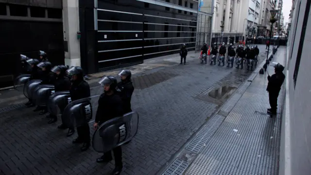 Protesta en Argentina