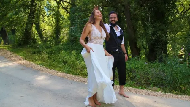 Marko i Nina na večanju