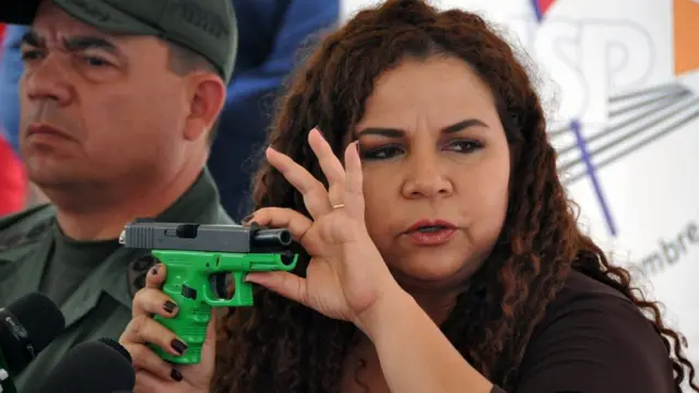 ministra de Servicio Penitenciario, Iris Varela