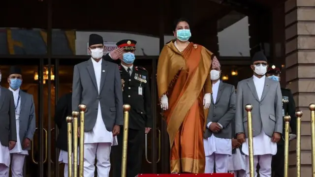 सङ्घीय संसद्‌मा राष्ट्रपति भण्डारी