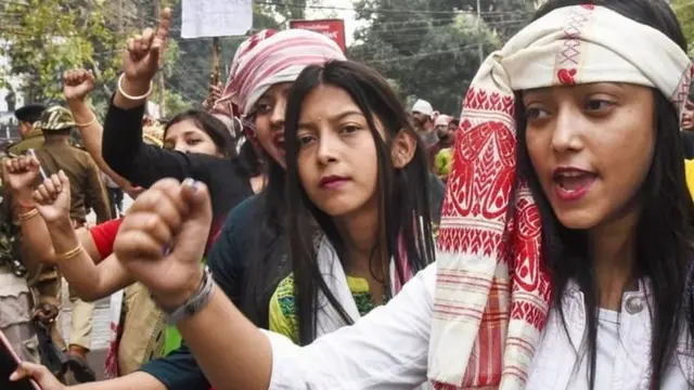 नागरिकता संशोधन क़ानून पर विरोध प्रदर्शन