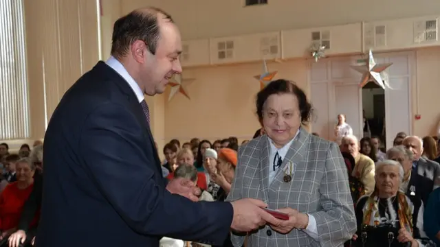 вручение медалей
