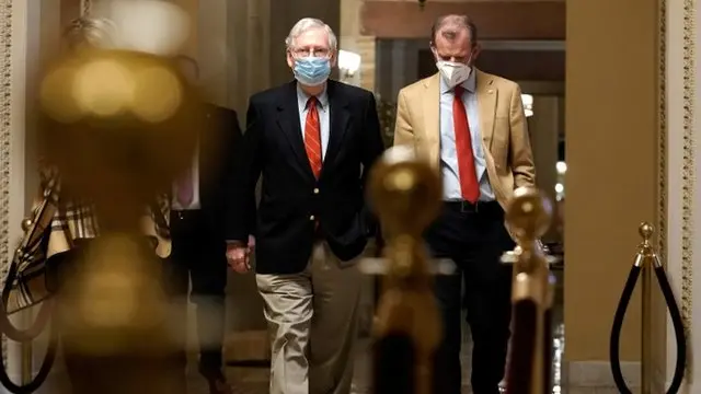 سناتور مک‌کانل، خبر توافق را اعلام کرد اما رای‌گیری به صورت رسمی هنوز انجام نشده است