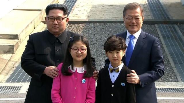 उत्तर कोरिया, दक्षिण कोरिया, कम जोंग उन, मून जे-इन