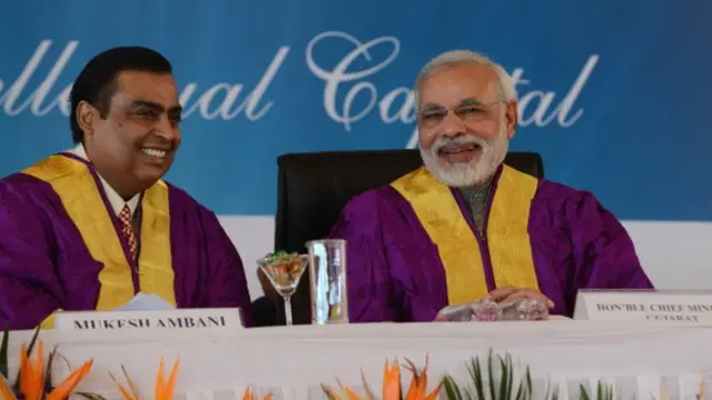 अंबानी, मोदी