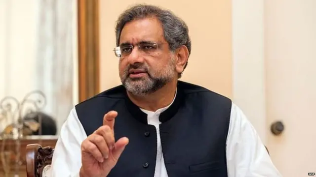 पाकिस्तान के प्रधानमंत्री शाहिद ख़क़ान