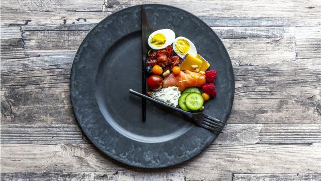 Assiette peu garni