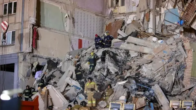 माग्नितोगोर्स्क शहर में धमाका