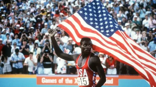 Carl Lewis nos Jogosquina acumulada1984