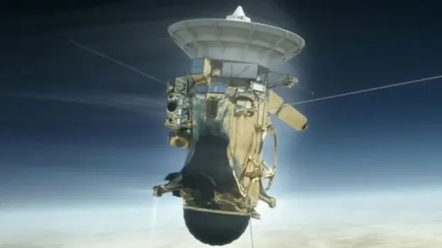 சனிக்கிரகத்தின் வளிமண்டலத்தில் விழும்போது காஸ்சினி ஆய்வுக்கலன் அழிக்கபப்டும்