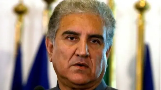 પાકિસ્તાનના વિદેશ મંત્રી શાહ મહેમુદ કુરેશી