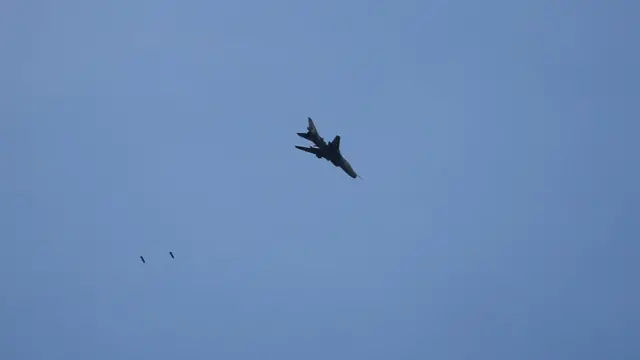 Suriye ordusuna ait savaş uçağı