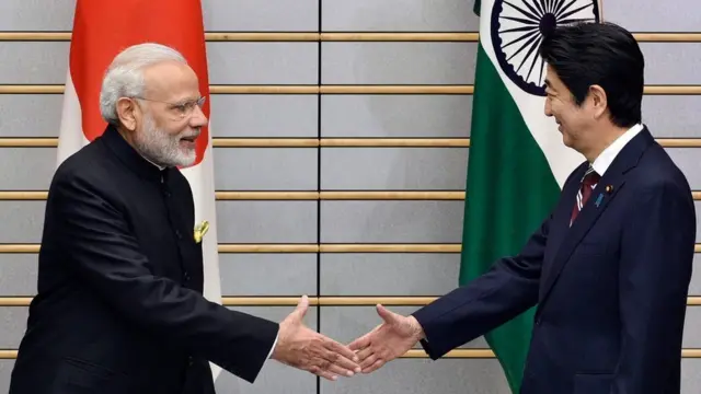 પીએમ મોદી અને શિંઝો એબેનો ફાઇલ ફોટો