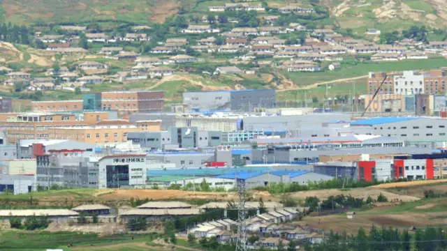 2010년 개성공단 모습