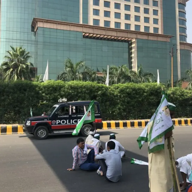 किसानों की रैली