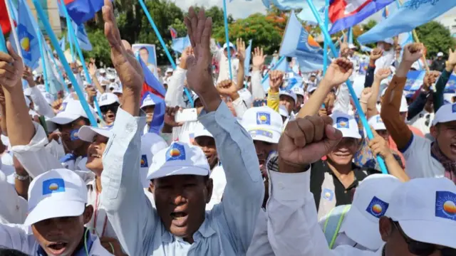 Партия национального спасения Камбоджи является главным оппозиционным движением в стране