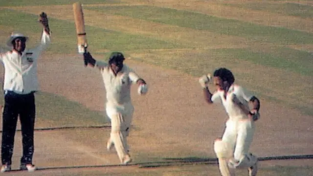 شارجہ کے مشہور چھکے کے بعد